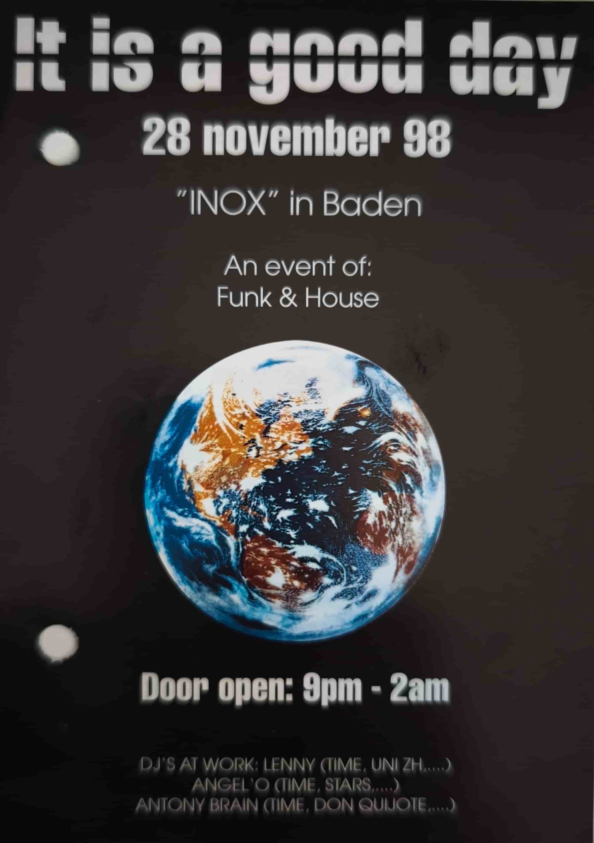 One of the first flyers...